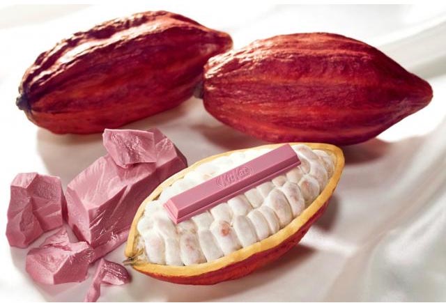 Nestle lanzará un chocolate color rubí en Japón